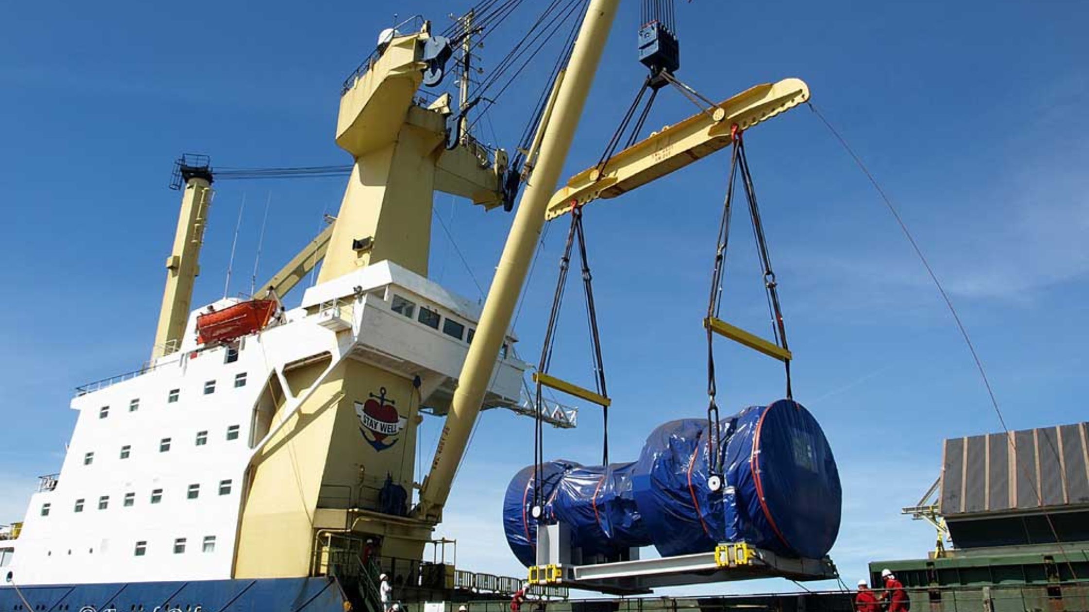 heavy load shipping by vervo middle east in the uae